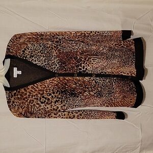 Susan Graver Mesh Cardigan